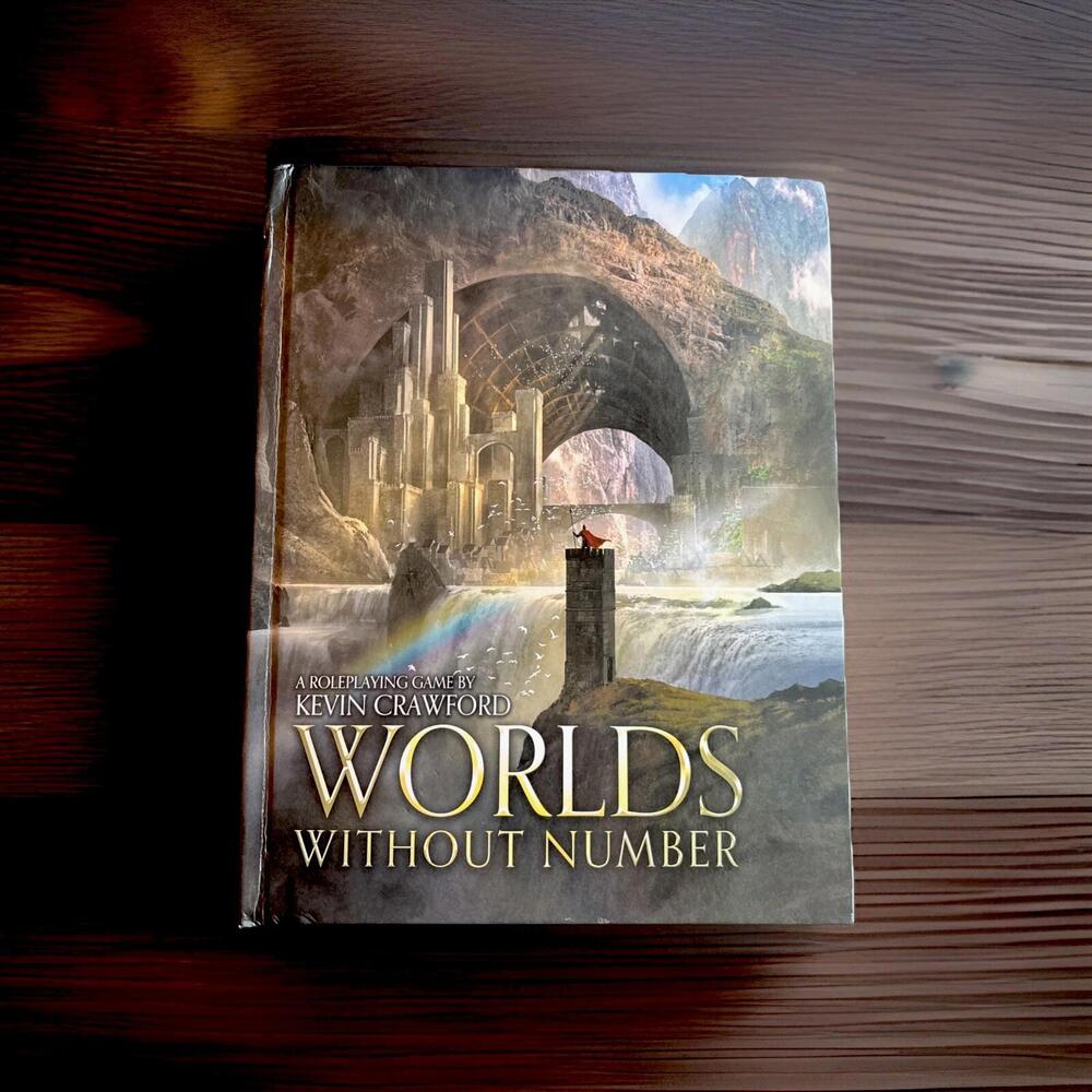 Sine Nomine Worlds Without Number OSR RPG (POD) Very Good Condition